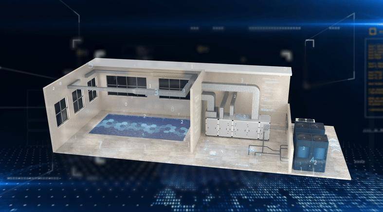 威浪仕泳池?zé)岜孟到y(tǒng)智能集成化，一個(gè)系統(tǒng)＞兩套設(shè)備！:泳池設(shè)備